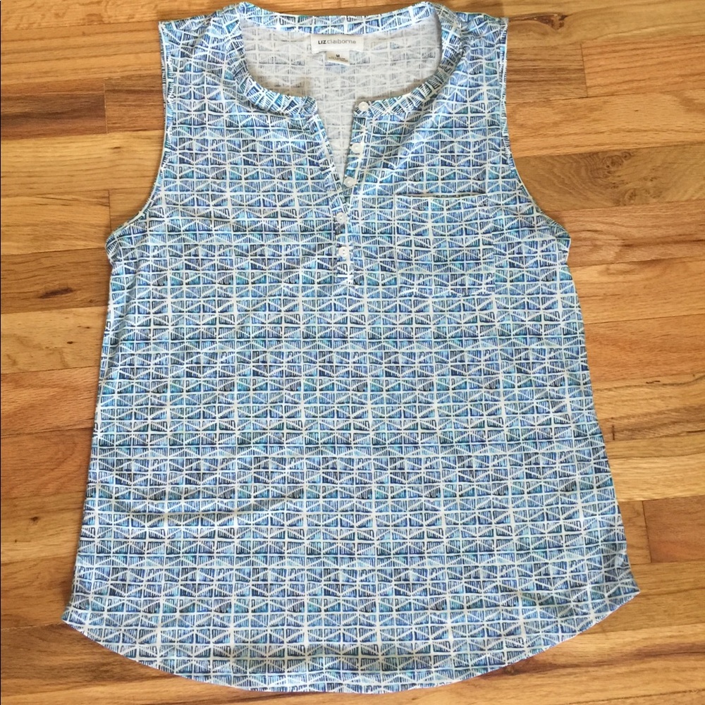Liz Claiborne Sz Med Top